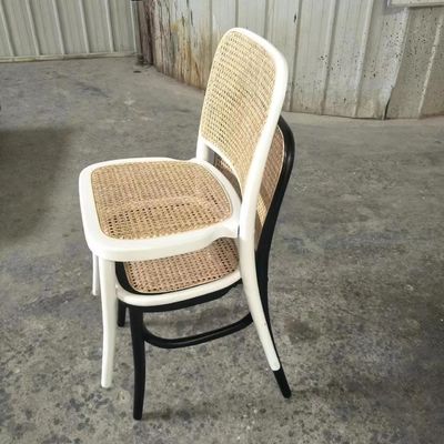 Esstisch Stuhl Moderne Rattan Rahmen Bankett Stuhl für Veranstaltungen W45cm*D51cm*H83cm