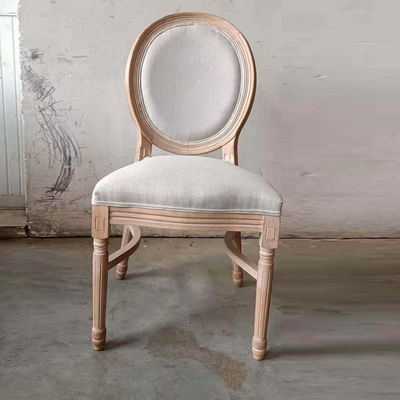 NO Geklappter Louis-Bankettstuhl aus massivem Holz für Veranstaltungen Nordic Wedding and Event Chair D54*W53*SH44.5*H76.5