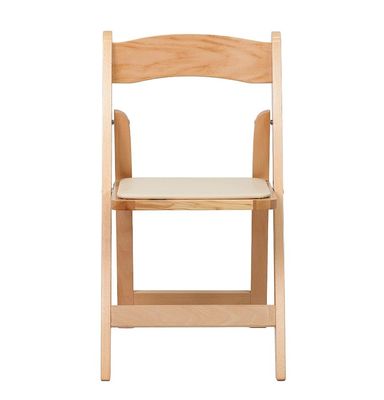 Restaurantsessel für Bankette Modernes Klappbares Massivholz Esszimmer Hochzeitsstuhl aus Holz