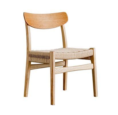 Maßgeschneiderte Esszimmermöbel Nordic Holz Esszessel Rattan Stuhl