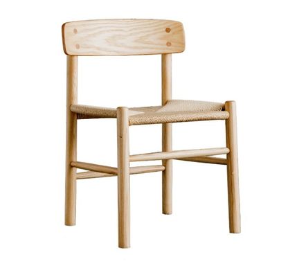 Maßgeschneiderte Esszimmermöbel Nordic Holz Esszessel Rattan Stuhl