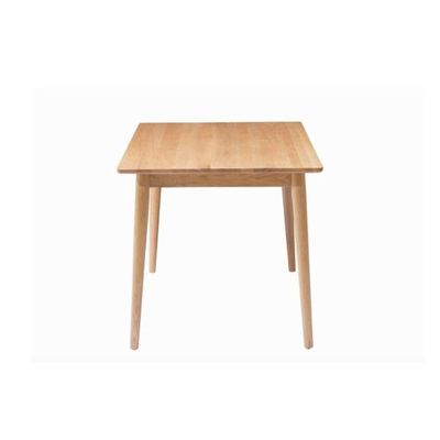 Modernes Esszimmermöbel Holztisch mit rechteckiger Oberfläche im Designstil der Mitte des Jahrhunderts