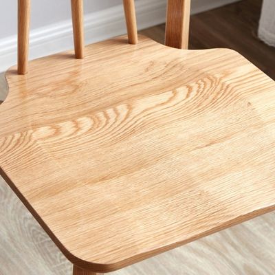 Windsor Holzstühle Eichenholzstuhl für Esszimmer und Wohnzimmer Gewichtsbegrenzung 150 kg Klassisches nordisches Restaurant