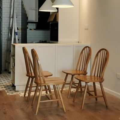 Nordic Classical Windsor Holzstuhl Holzstühle für Wohnzimmer Klapp NO NO Klapp NO Klapp NO Wohnzimmer