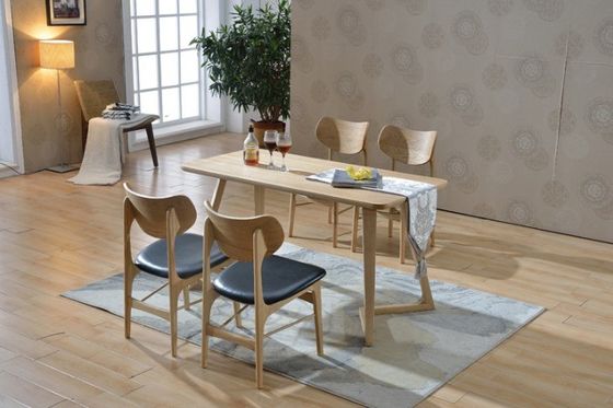 Klassischer nordischer Restaurantstuhl W48cm*D50cm*82cm mit Holzstühlen aus Burlywood/Brown