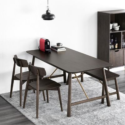 Klassische nordische Massivholzstühle für Esszimmermöbel Restaurantstühle