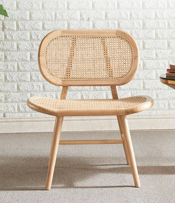 Rattan-Bedeckungsmaterial Moderne Design-Stil Massivholz-Stuhl für wettbewerbsfähige Luxus-Esszimmermöbel