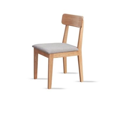 Home Möbel Armlos Stoff Polstered Esszimmerstuhl Set Esstisch