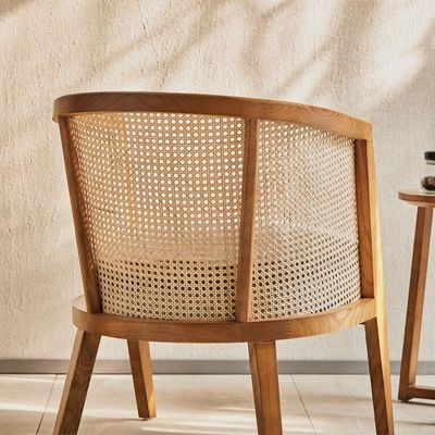 Hotel Restaurant Bankett Rattan-Stuhl mit kreativem Design Modernes Zuhause Wohnzimmer Möbel Freizeitstühle