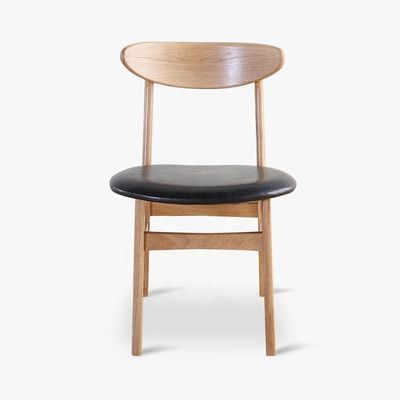 Pu-Leder aus Holz, Polster, Restaurantsessel im europäischen Stil für modernes und luxuriöses Design