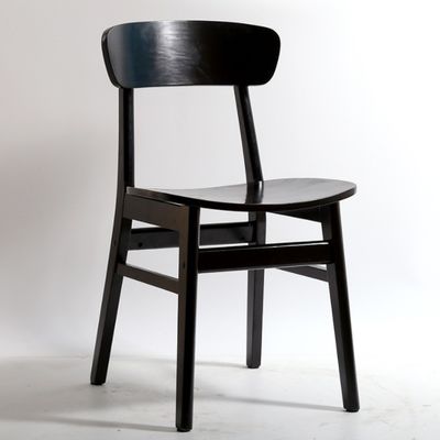 Pu-Leder aus Holz, Polster, Restaurantsessel im europäischen Stil für modernes und luxuriöses Design