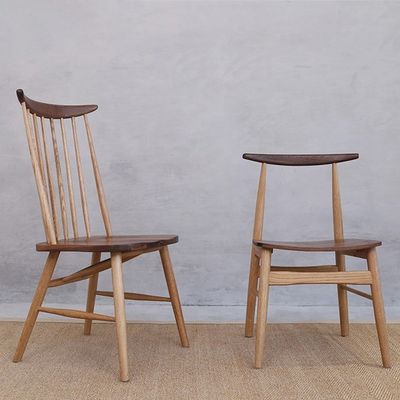 Allgemeine Luxus-Esstuhl aus massivem Holz für klassische Restaurants