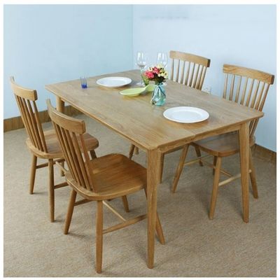 Massivholz Speisestuhl Moderne und KEINE Falte für Speisesaal Dekor