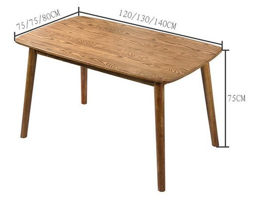 Massivholz Esstisch für Familien Classic Design Holz Material Hochzeiten