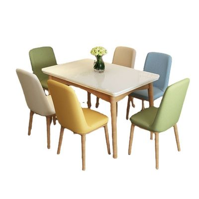 Moderne Holz-Esstisch Schreibtisch für Esszimmermöbel