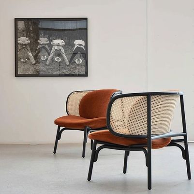 Holz Einzel Rattan Stuhl für neueste Design Polster Holz Stuhl W68*D70*H82cm