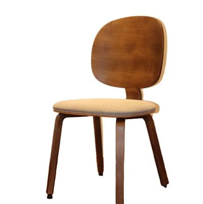 Esszessel Nordische Möbel Polsterholzstühle Abnehmbare Kaffeestuhl Montage Spezifisches W44cm*D46cm*89cm