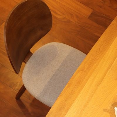 Esszessel Nordische Möbel Polsterholzstühle Abnehmbare Kaffeestuhl Montage Spezifisches W44cm*D46cm*89cm