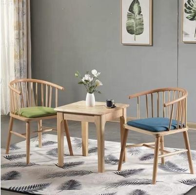Modernes Design Stacking Winsor Esszimmer Stuhl Massivholzmöbel für nordische Custom Restaurant