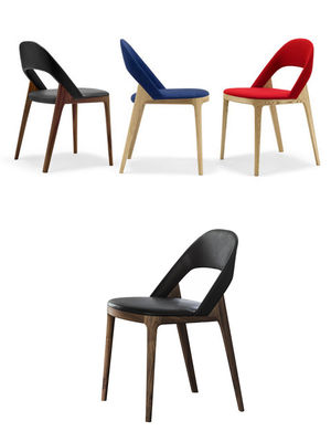 Moderne nordische Holzstuhl für Möbeldesign Restaurant Polster-Esszimmer