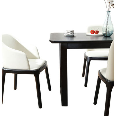 Nordic Grey Luxus Vollgewebe Polstered Esszessel Luxus moderner Stil für Esszimmermöbel