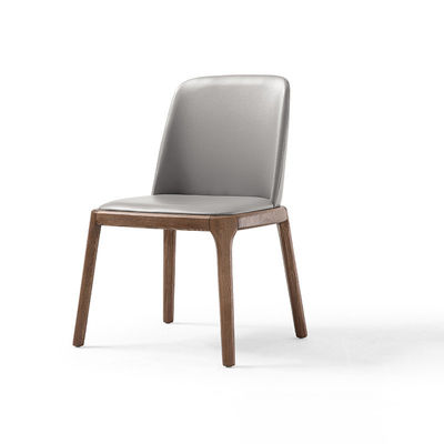 Nordic Grey Luxus Vollgewebe Polstered Esszessel Luxus moderner Stil für Esszimmermöbel