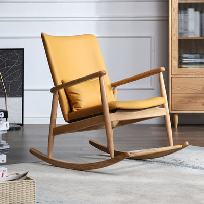 Übergangsdesign Stil Massivholz Büro Freizeitstuhl mit weichem Kissen und wettbewerbsfähigen