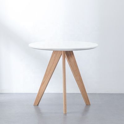 Zuhause Möbel Moderne Designs Höhenverstellbar Kaffeetisch Restaurant Rundes Massivholz Esstisch