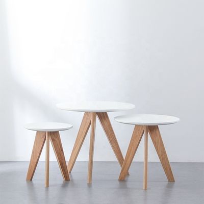Zuhause Möbel Moderne Designs Höhenverstellbar Kaffeetisch Restaurant Rundes Massivholz Esstisch