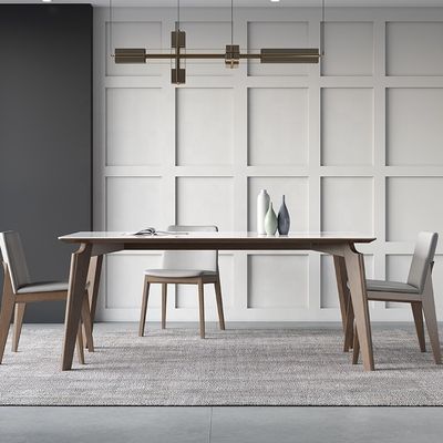 Moderne Designs Holz Massivholz Esstisch für Schlafzimmer und Esszimmer Designs