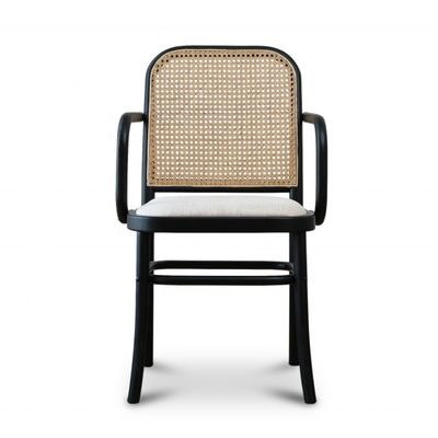 Antiques Design Holz Rattan Rücken Speisestuhl für OEM/ODM und Freizeitstuhl Stil