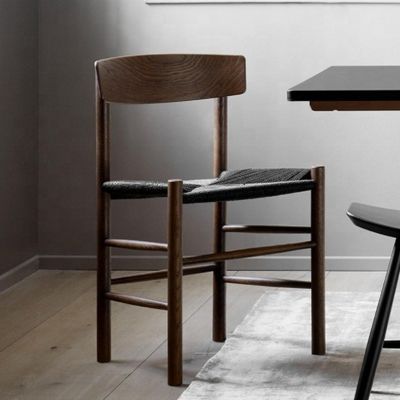 Verstellbarer Naturpapier-Schnur-Sitz Asche Holz Esszimmer moderner Design-Stil mit verstellbarem Sitz