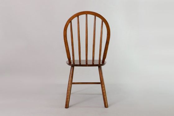 Nordic Modern Dining Chair mit Rückenlehne und I-Form Massivholzrahmen in NC/PU Farbveredelung