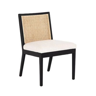 Der beste französische Stil Rattan Rücken Massiv Eichenholz Antike Esszimmer Stuhl Moderne Design Stil für spezielle