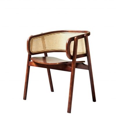 Schule Nordic Holzrohr Wicker Rattan Rücken Esszimmer Wohnzimmer Schwarz Rattan Esszimmer Entspannungrohr