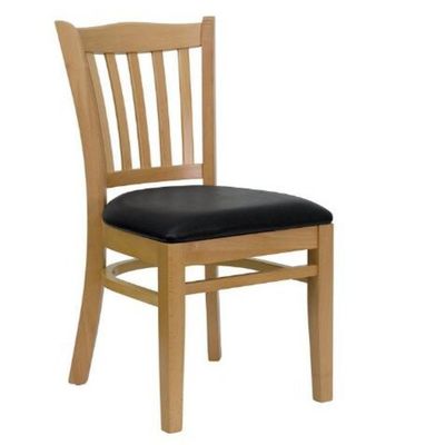 Allgemeine Wohnmöbel Massivholz Ladder Rücken Esszimmer Stuhl für Restaurant