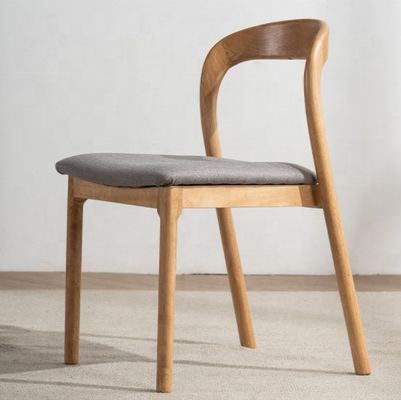 Moderne Wohnzimmerstühle Holz ohne Arme Esszessel aus Massivholz Stuhl Holzmöbel