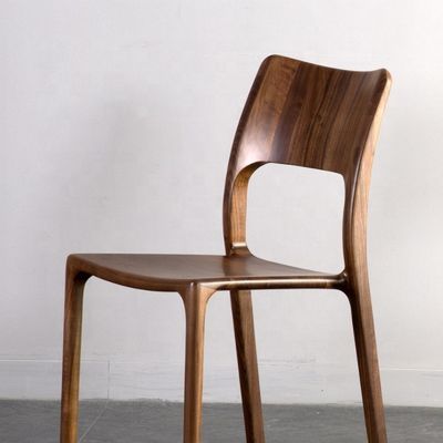 Luxus-Design Holz-Material-Sitz Einfache, prägnante Esszimmer Massivholz Esszimmer für bequeme Sitzgelegenheiten