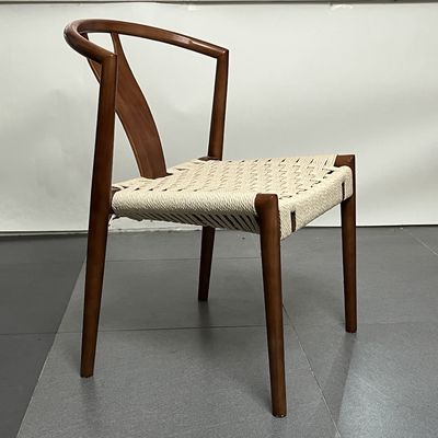 Restaurant Stackbares Design Holz Esszessel mit verstellbarer Höhe und Postverpackung