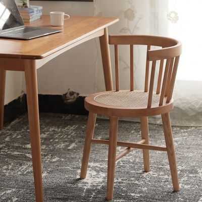 Wohnzimmer Freizeitmittelalterliches Restaurant Esszessel mit Retro-Holzdesign und 120kg Gewichtsgrenze