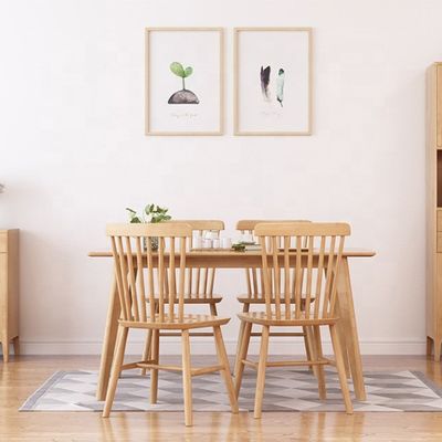 400 kg Gewichtskapazität Windsor Stuhl aus massivem Buchenholz für ein stilvolles und langlebiges Esserlebnis