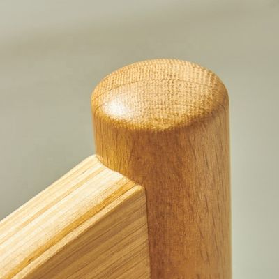 Moderne, langlebige Eichenholz-Tischstuhl aus massivem Holz für Hotel- und Restaurantmöbellösungen