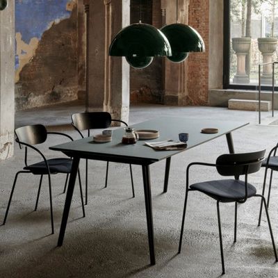 Hausmöbel Massivholz-Rechteck-Esstisch für moderne Restaurants