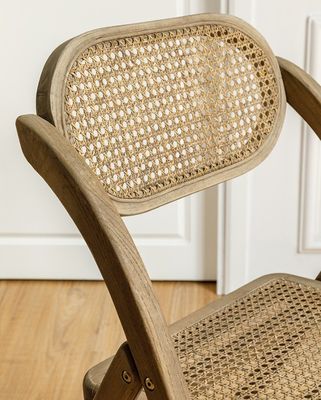 Kautschukholzrahmen Klappstuhl für Hochzeitsfeiern