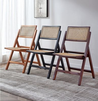 Postverpackung Langlebige klappbare Rattanstühle für Hochzeitsveranstaltungen und Esszimmermöbel