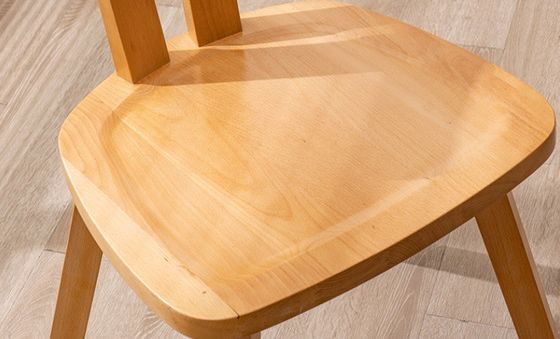 Möbel für Restaurants Dauerholzstuhl mit modernem Design aus Buchenholz