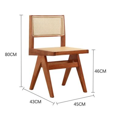 Zuhause Möbel Esszimmer Möbel Anpassen Luxus Moderne Rattan Massivholz Restaurantstuhl