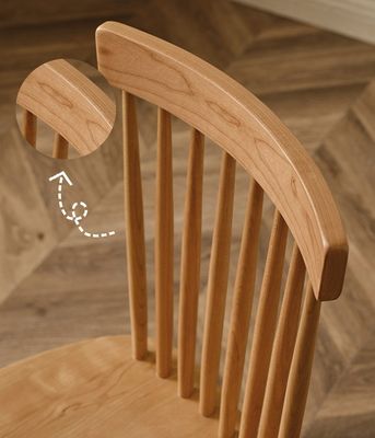 Moderne Massivholz Speisesessel für Restaurant Windsor Design und Haltbarkeit