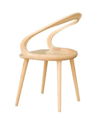 Design Nordic Modern Dining Chair mit individuellen Designs und lackierten Oberflächen