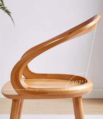 Design Nordic Modern Dining Chair mit individuellen Designs und lackierten Oberflächen
